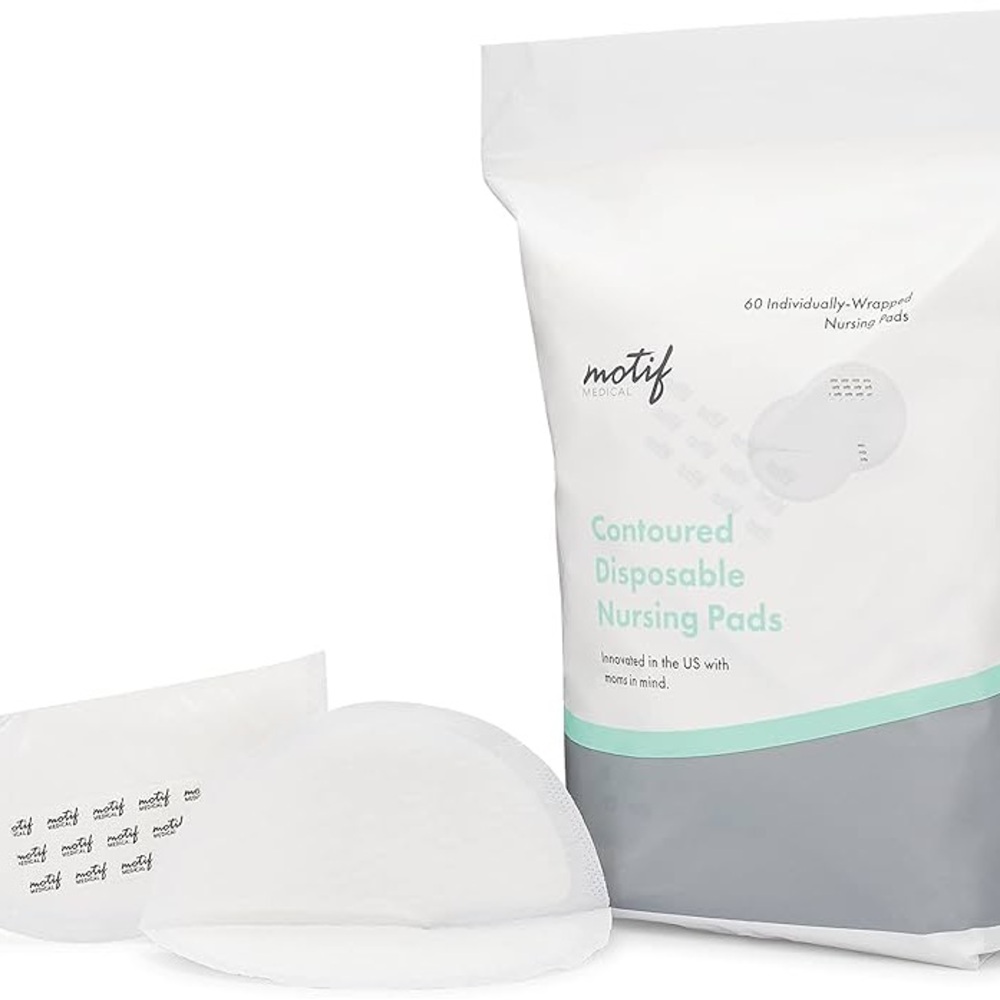 NIB MOTIF Medical Contoured Disposable Nursing Pads 60C